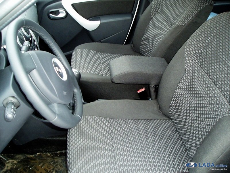 Шаги установки подлокотника Лада Ларгус: